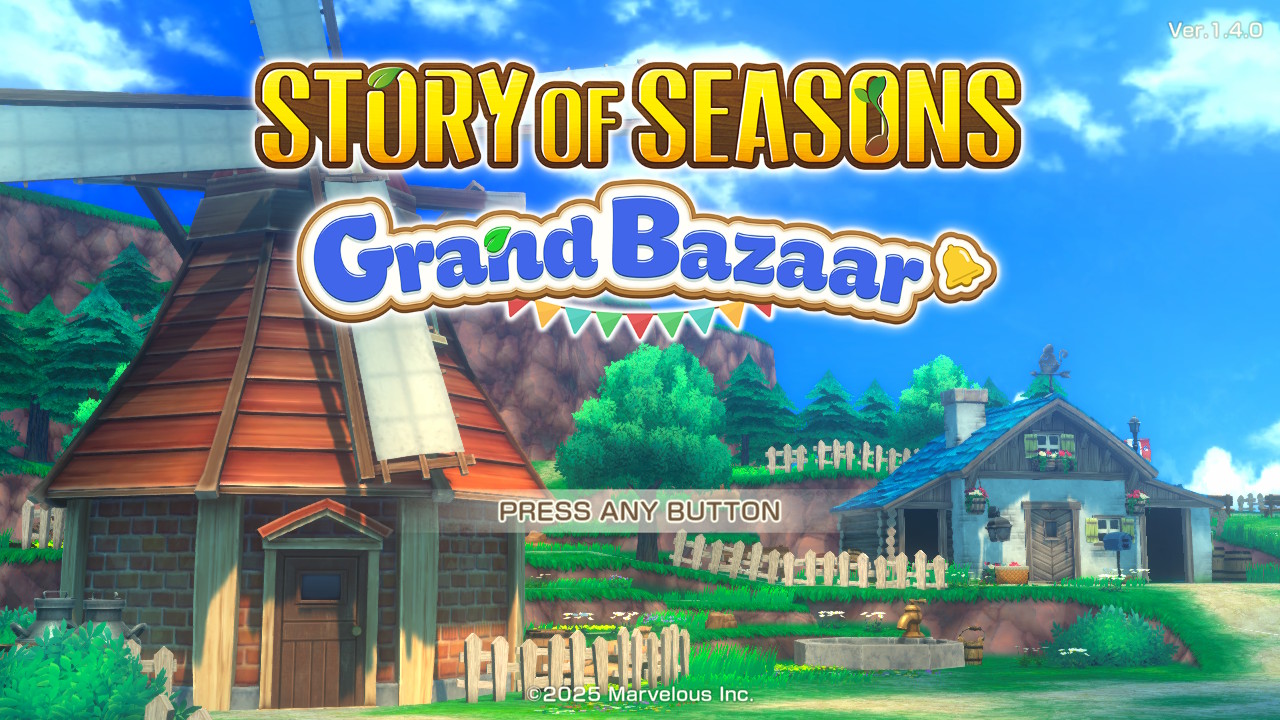 Story of Seasons - Grand Bazaar brought me back into Farming