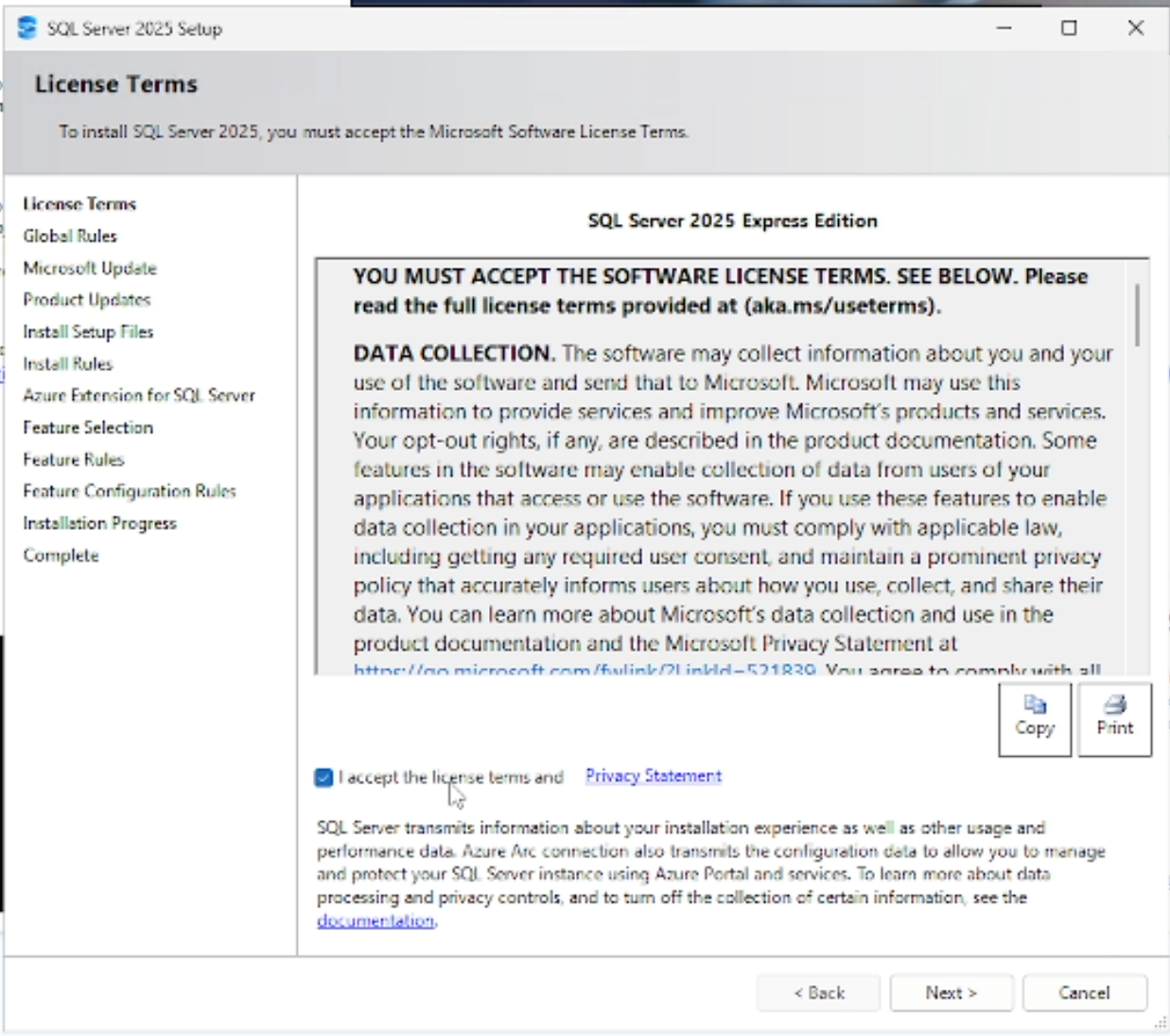 MSSQL Server Installer